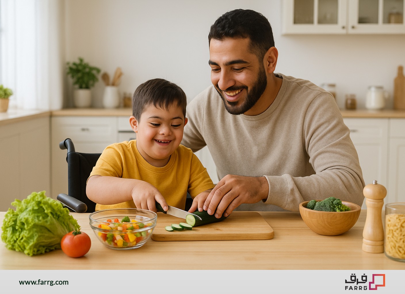 الإعاقة والتغذية والصحة البدنية: تعزيز جودة الحياة والتمكين الاجتماعي