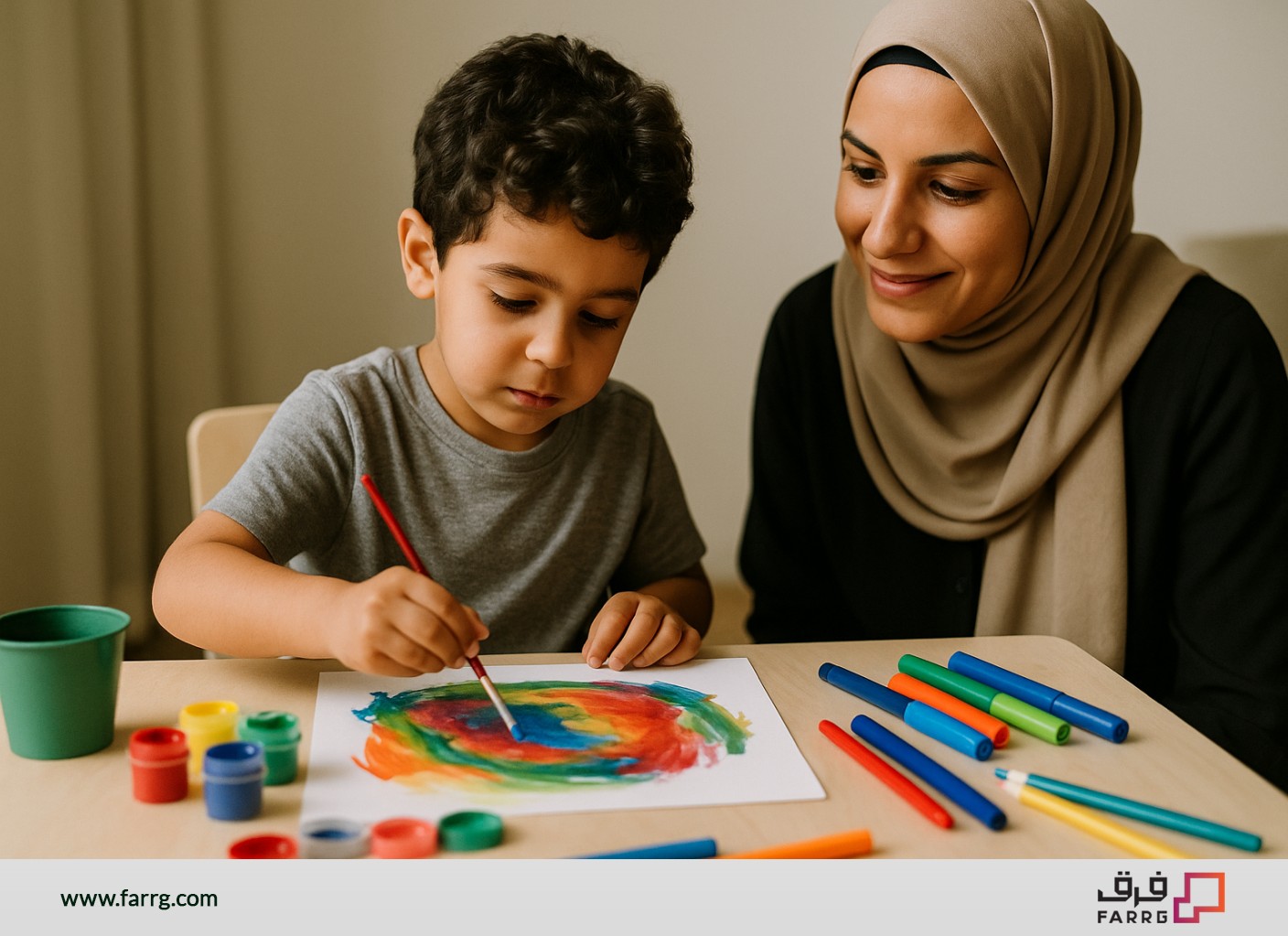التوحّد والفن: عندما يصبح التعبير البصري لغة بديلة
